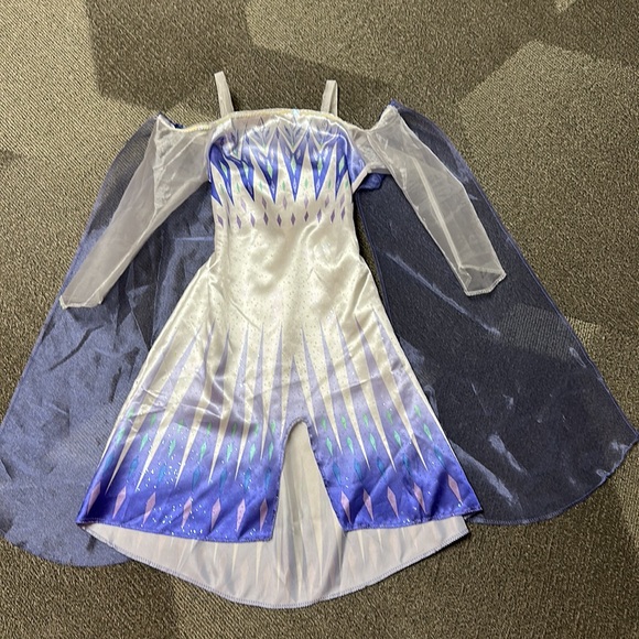 Disney Frozen Elsa Dress Girls 4-6 - Picture 2 of 4